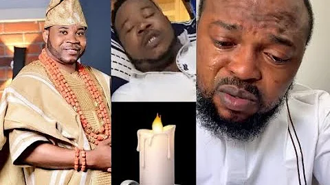 Yoruba movie Actor Kolawole Ajeyemi in tears as Murphy Afolabi dies