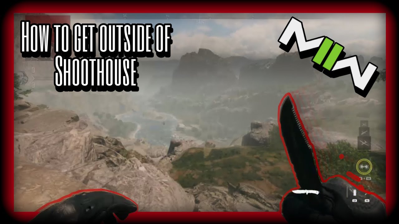 How to get outside of shoothouse Glitch MW2 YouTube