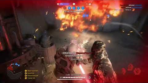 battlefront 2 - Darth Vader hallway scene recreated