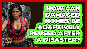 How Can Damaged Homes Be Adaptively Reused After A Disaster? - Man vs. Disaster
