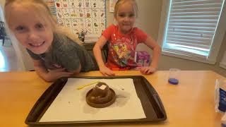 Kya & Ava’s science experiment - Volcanoes!! 🌋