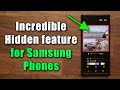 Powerful Hidden Feature for All Samsung Galaxy Smartphone - Can&#39;t Believe I Never Used This