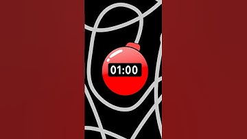 60 Second Timer Bomb [MISSION IMPOSSIBLE] 💣 #timertopia