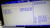 configuracion de bios setup utility - YouTube