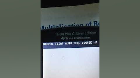 How to Add and Subtract Matrices with a TI 84 (Algebra 1 Calculator lab ch. 2 p. 92)