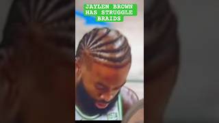 JB had those braids on TOO TIGHT 😂😂 #nba #celtics #shorts
