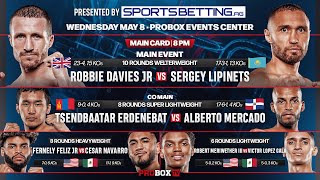 Wednesday Night Fights  Davies Jr vs Lipinets