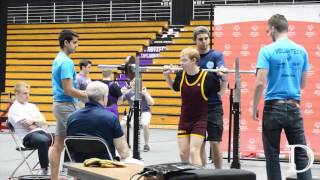 Athletes participate in Special Olympics powerlifting tournament