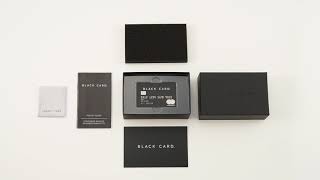 Unboxing the Luxury Card MasterCard Black Card
