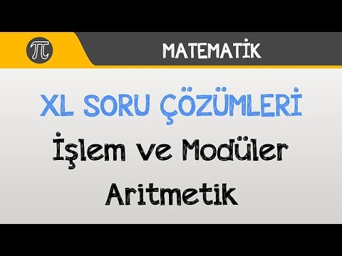 İşlem ve Modüler Aritmetik \