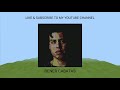 Spencer X - (Minecraft Mosaic Artwork) timelapse video..