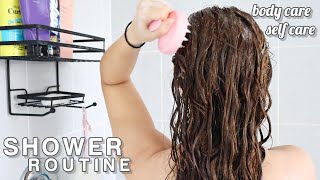 MY SHOWER & BODYCARE ROUTINE 2022 | SOFT GLOWY SKIN + FEMININE HYGIENE TIPS + SMELL GOOD ALL DAY screenshot 1