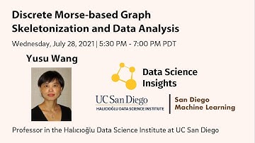 Discrete Morse-based Graph Skeletonization and Data Analysis