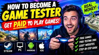 How to Become a Game Tester in 2026 (Get PAID to Play Games!) 🎮💰