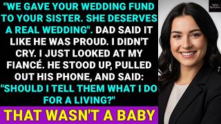 Dad Gave My Wedding Fund To My Sister—“She Deserves It.” Then My Fiancé Stood Up And Said...