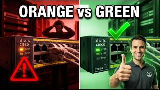 Cisco Switch LEDs Explained: Read Port Status Like a Pro