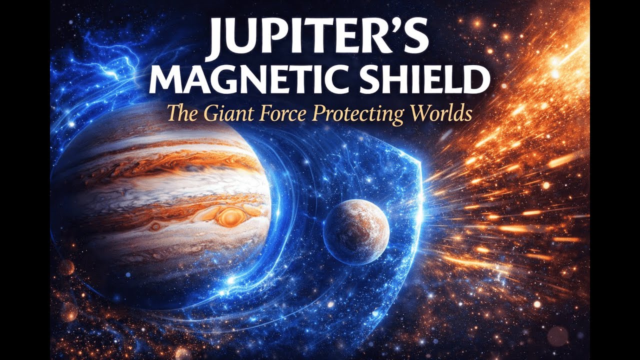 Jupiter’s Magnetic Shield | The Giant Force Protecting Worlds | Space Documentary for Sleep