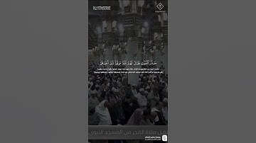 مقتطف من تلاوة فضيلة الشيخ #محمد_برهجي من صلاة الفجر 22 جمادى الآخرة 1447هـ