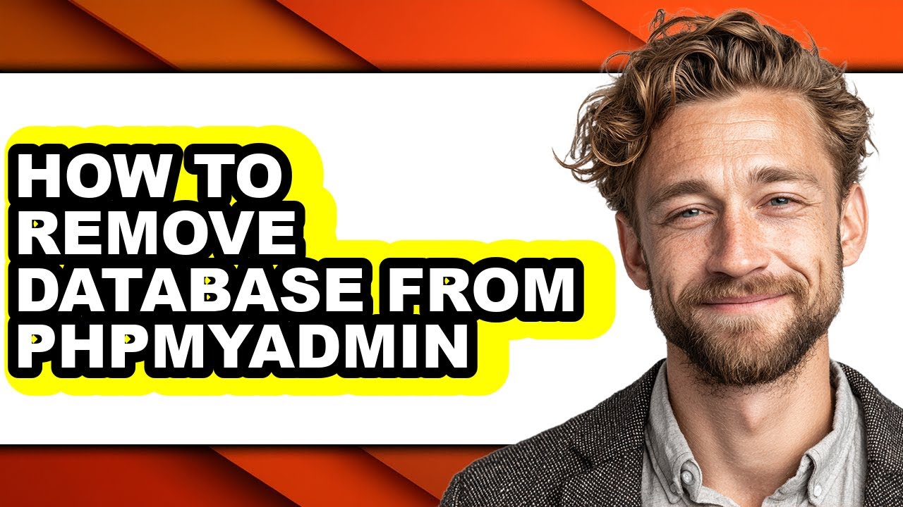 How to Remove Database from Phpmyadmin - Easy Guide - YouTube