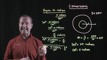 Relationship between Degrees and Radians