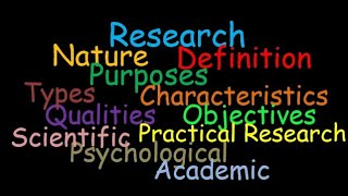 What is Research ? - Nature, Definition and Concept of Research - Practical Research Guide