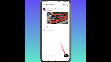 How To Post On Threads Account || Upload Image Or Video On Threads #threads