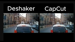 Deshaker vs. CapCut Stabilizer