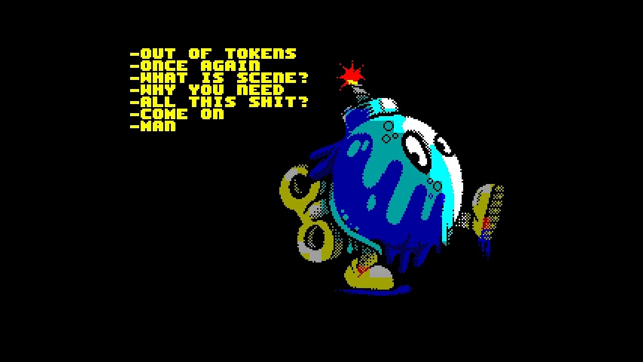 Clive (ZX Spectrum Demo) - YouTube