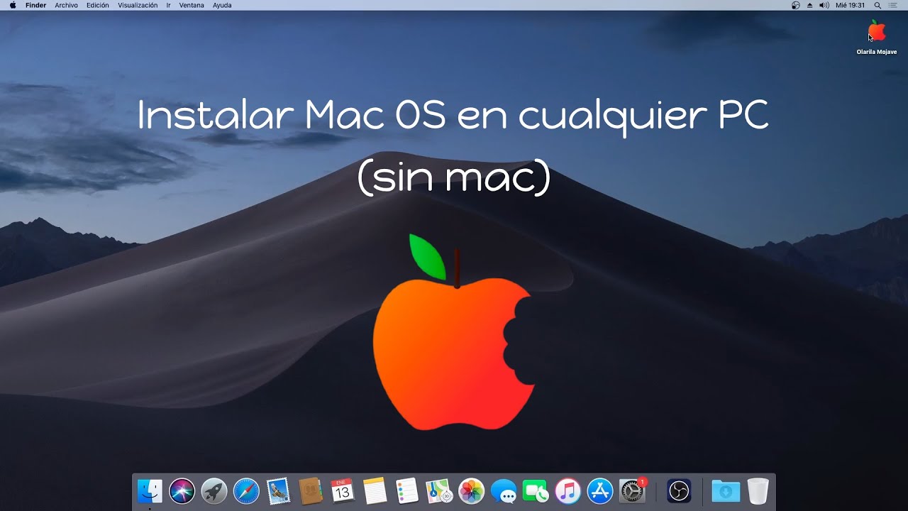 Instalar macos desde internet