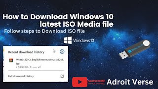 How to download WIndows 10 ISO Media file from official site | Windows 10 ki ISO file kese Download