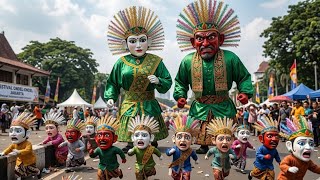 CERITA DRAMA ONDEL-ONDEL KETAKUTAN DIKEJAR ONDEL-ONDEL RAKSASA SEMUA KABUR