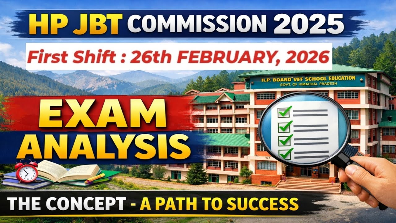 HP JBT Commission Review of First Shifts of 26th February 2026 || Analysis of HP JBT Commission 2026