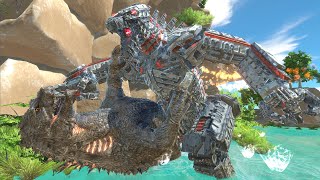 Godzilla Minus One X Godzilla Legendary VS Mechagodzilla  Animal Revolt Battle Simulator
