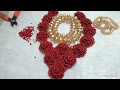 Bead tutorial (requested) / diy beaded necklace tutorial/ how to make beaded jewelry