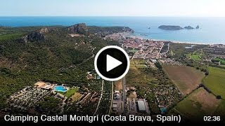 Camping Castell Montgri From The Air