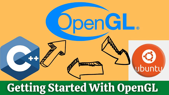 Up and running with OpenGL On Ubuntu // OpenGL Beginners Series