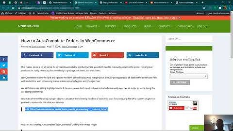 How to AutoComplete Orders in WooCommerce