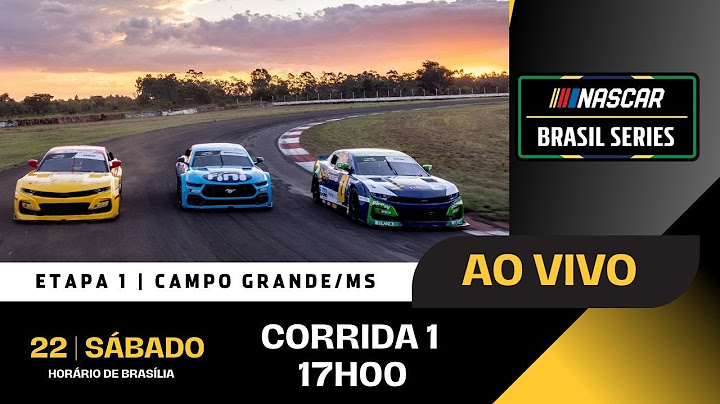 AO VIVO CORRIDA 1 - ETAPA CAMPO GRANDE - NASCAR BRASIL SERIES 2025