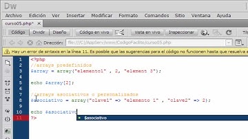 Tutorial PHP - 4. Arrays o Vectores