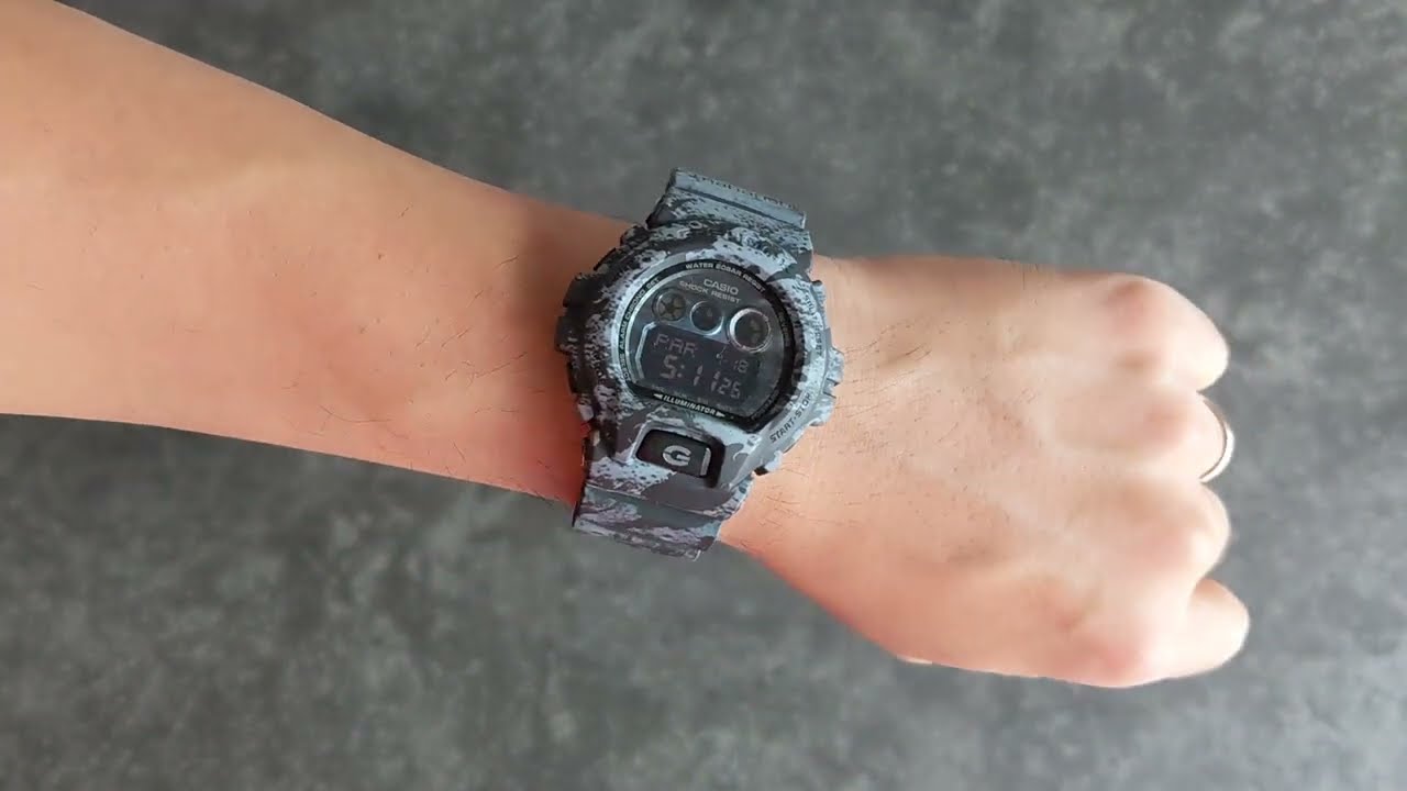 G-SHOCK X MAHARISHI WATCH GD-X6900MH-1 - Unboxing and On Wrist