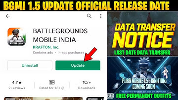 Finally BGMI 1.5 UPDATE IS HERE | BATTLEGROUNDS MOBILE INDIA 1.5 UPDATE | BGMI 1.5 UPDATE kaise kare