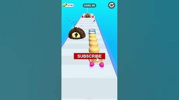 Cake Stack Run Android Gameplay Level 39