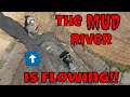 How to dredge a pond with a dozer. Very impressive operating by the man himself, Jerry