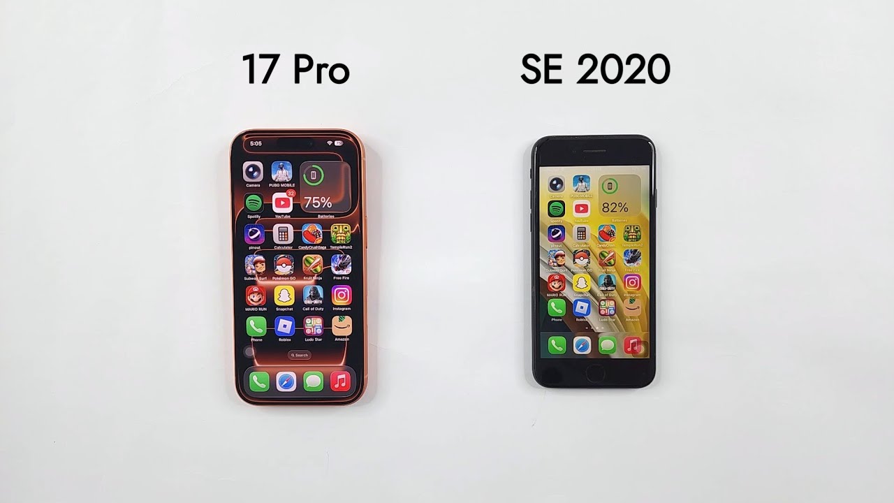 iPhone 17 Pro vs iPhone SE 2020 - SPEED TEST! - YouTube