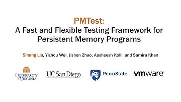 [Summary Video]  PMTest: A Fast and Flexible Testing Framework for Persistent Memory Programs
