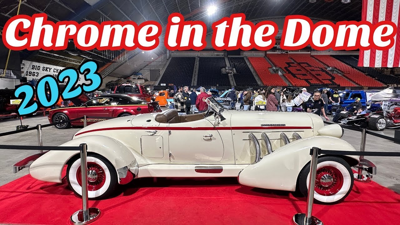 CHROME IN THE DOME CAR SHOW 2023 Over 3 hours of Amazing Classic Cars