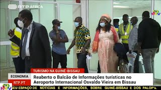 REABERTO O BALCAO DE INFORMACAO TURISTICA NO AEROPORTO DE BISSAU