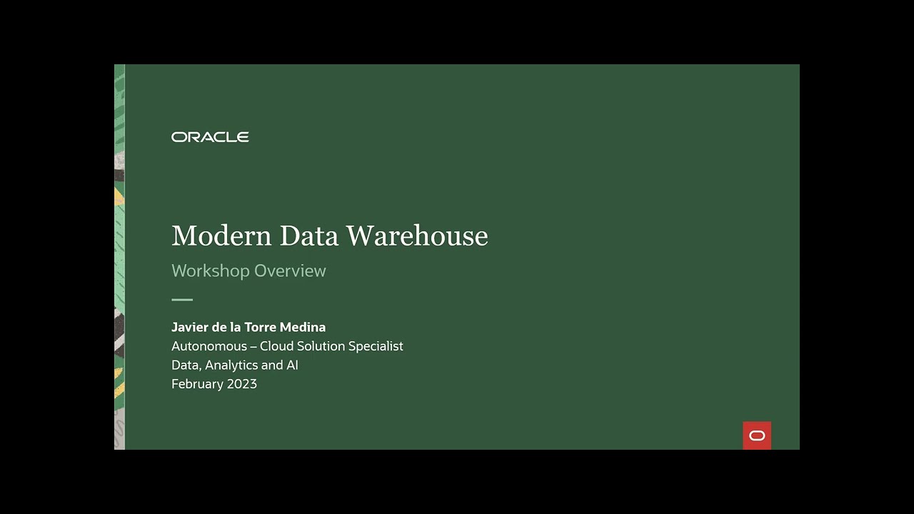 Modern Data Warehouse - Introduction - YouTube