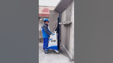 #plastering #rendering #machine #plasteringwork #automatic