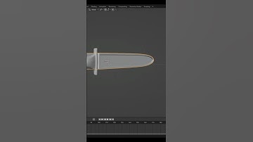 Apocalypse Female Game Ready Character Part 18: Knife Holster #shorts #blender #hardsurfacemodeling